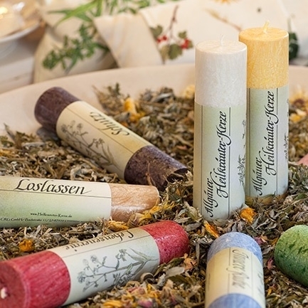 Allgäuer Heilkräuter Kerzen und Vogel der Freiheit