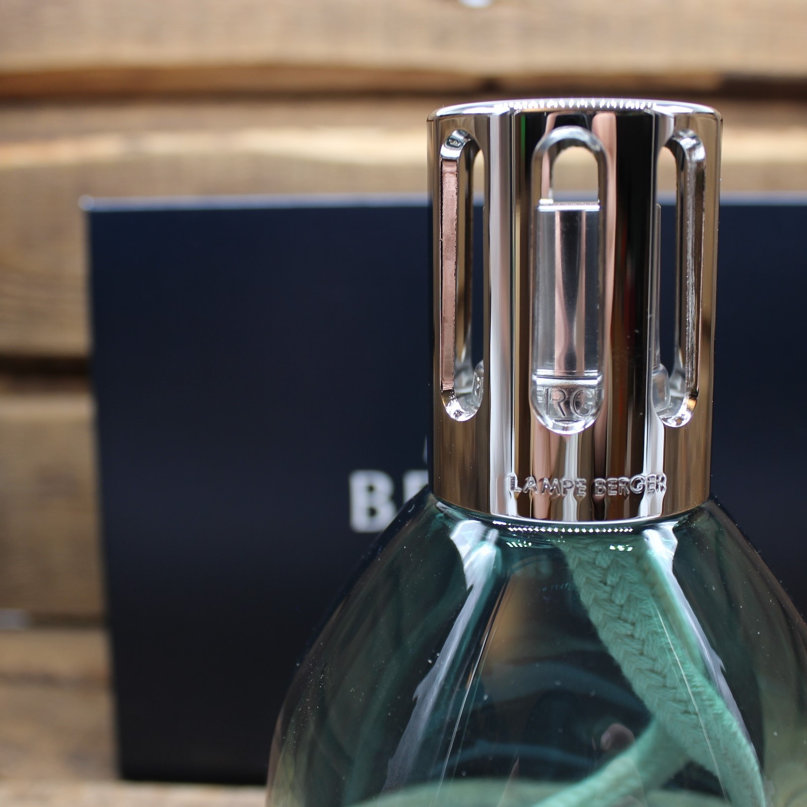 Maison Berger Lampe Ovale Grün