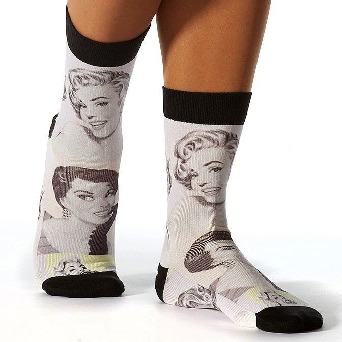 Wigglesteps - bunte SOCKEN für DAMEN - M. Monroe