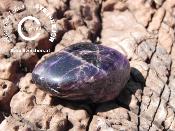 Kraftsteine, Heilsteine - Trommelstein AMETHYST