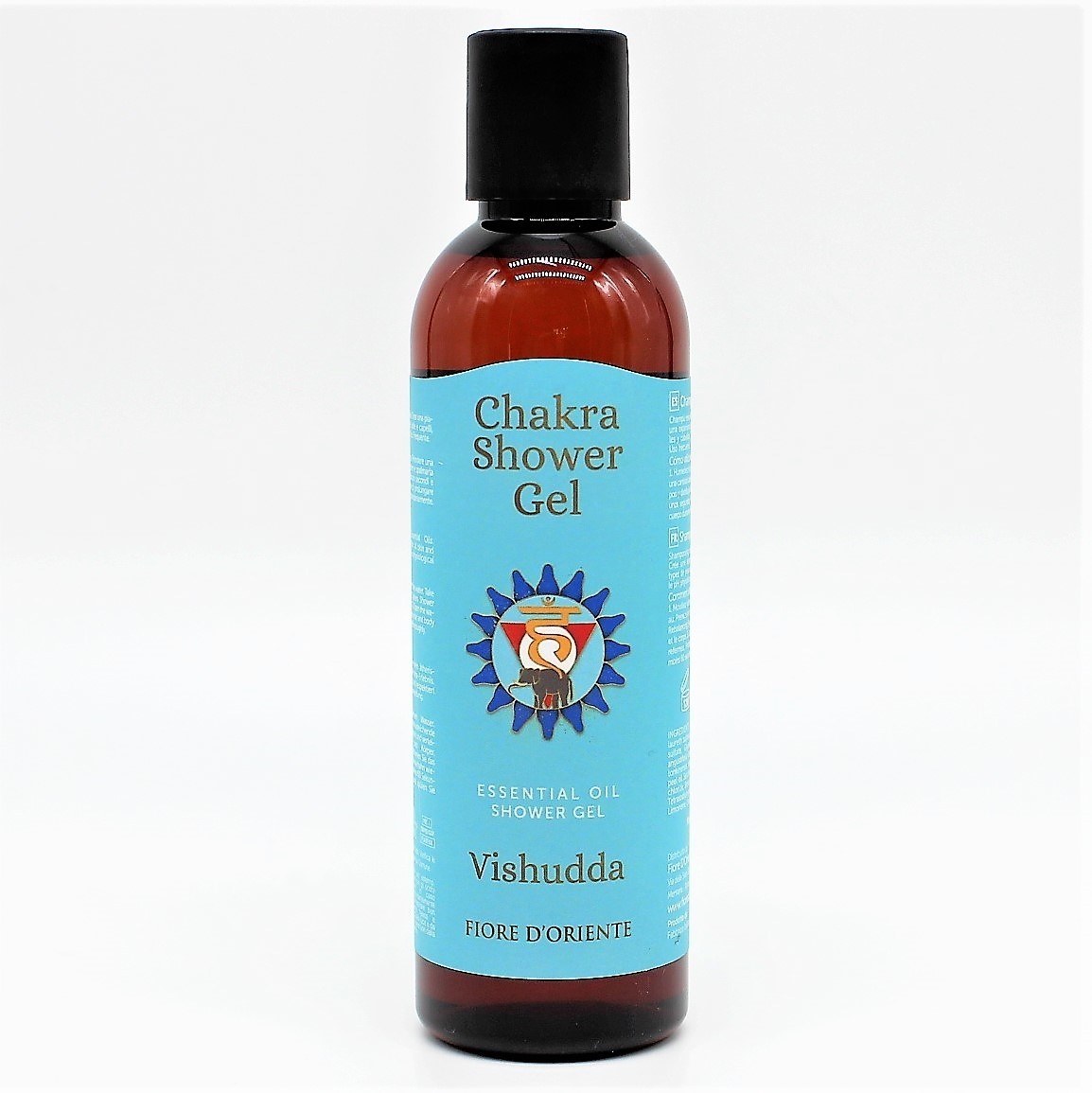 Fiore D´Oriente - CHAKRA BADE DUSCHGEL und SHAMPOO - 5 Vishudda - HALSCHAKRA