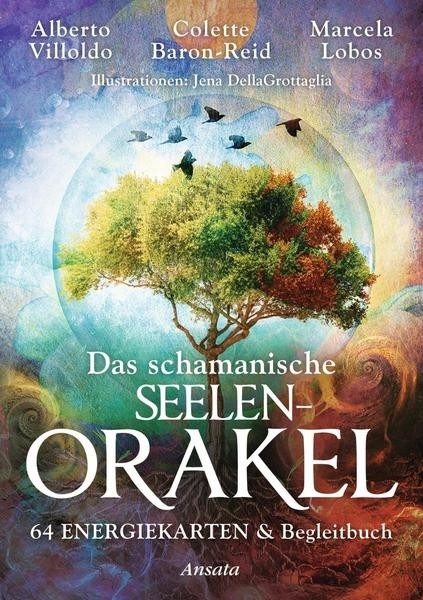 Orakelkarten / Buch - Das schamanische Seelenorakel - 64 Engergiekarten + Begleitbuch