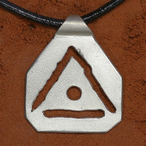 Heilschmuck - Ingmar - Aldebaran - Handarbeit aus Tirol - 925 Silber - Symbol ERBAN - Konzentration / Lernhilfe