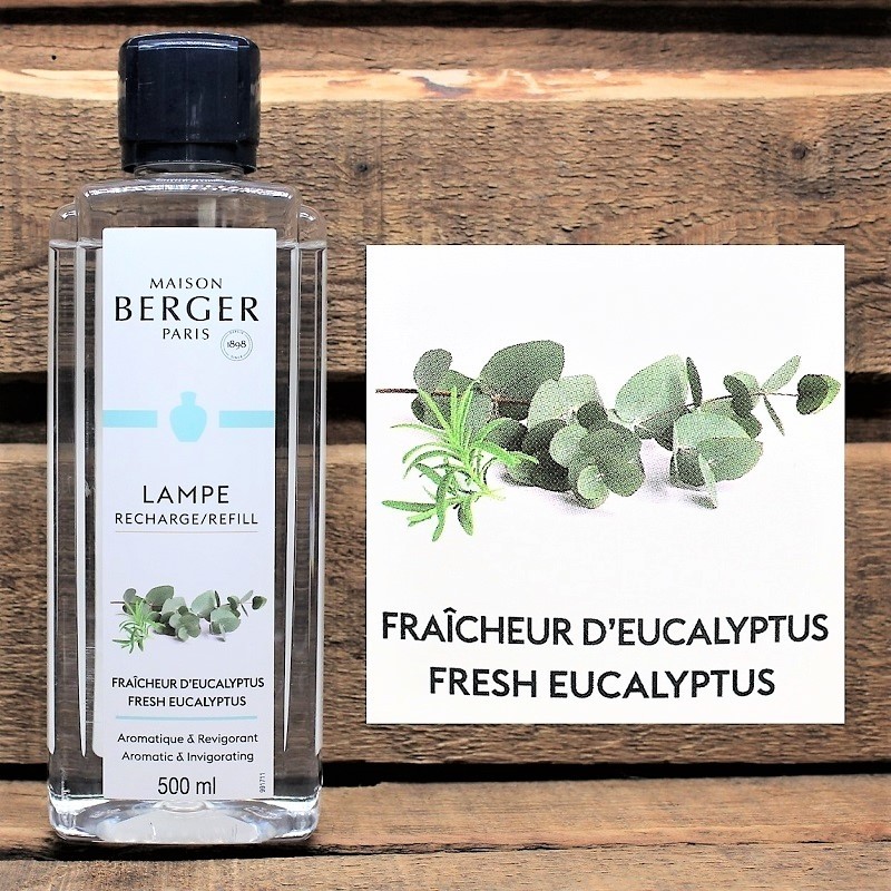 Maison Lampe Berger - Nachfüllduft - Raumparfum - Fraicheur D´Eucalyptus - FRESH EUCALYPTUS