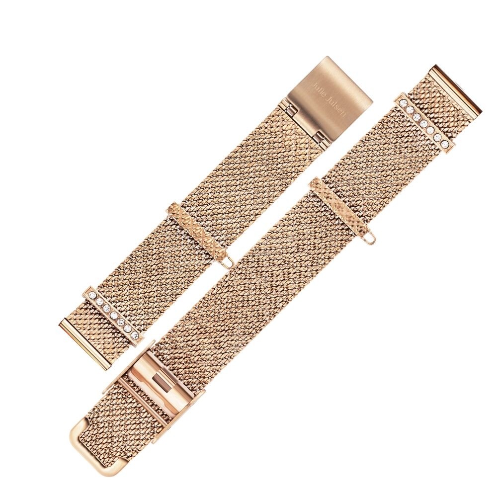 Julie Julsen - Charming Uhren Mesh Band Rosé