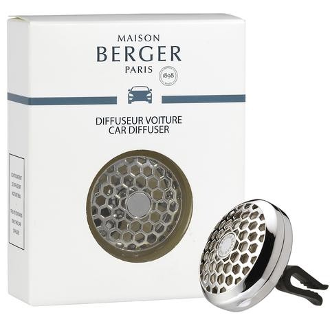 Maison Berger - AUTODIFFUSER - Autoduft - Honey Comp - Chrom - Ohne Duftkeramik