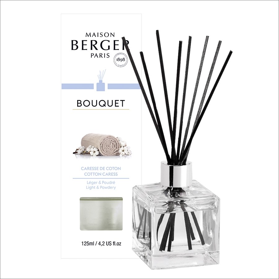 Maison Berger - Duftbouquet Cube - Cotton Caress - ZARTE BAUMWOLLBLÜTE