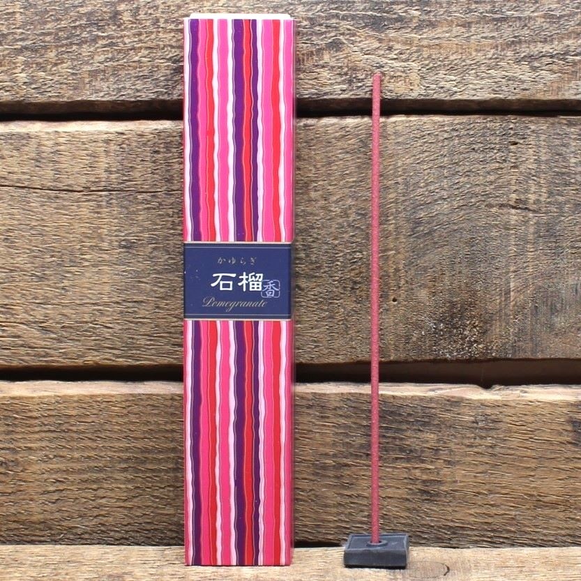 Japanische Räucherstäbchen - Nippon Kodo - Kayuragi - POMEGRANATE - Granatapfel