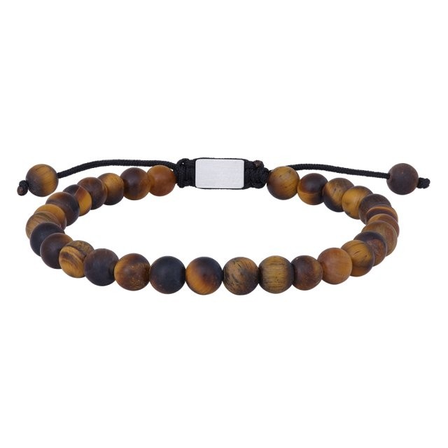 Nordahl Andersen - SON OF NOA - Herren ARMBAND - Gelbes Tigerauge 