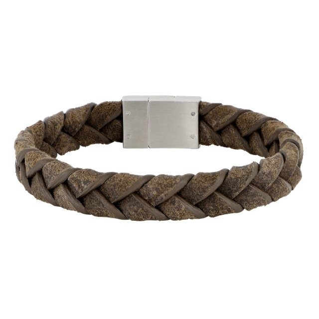 Nordahl Andersen - SON OF NOA - Herren ARMBAND - Kalbsleder Dunkelbraun - 19cm