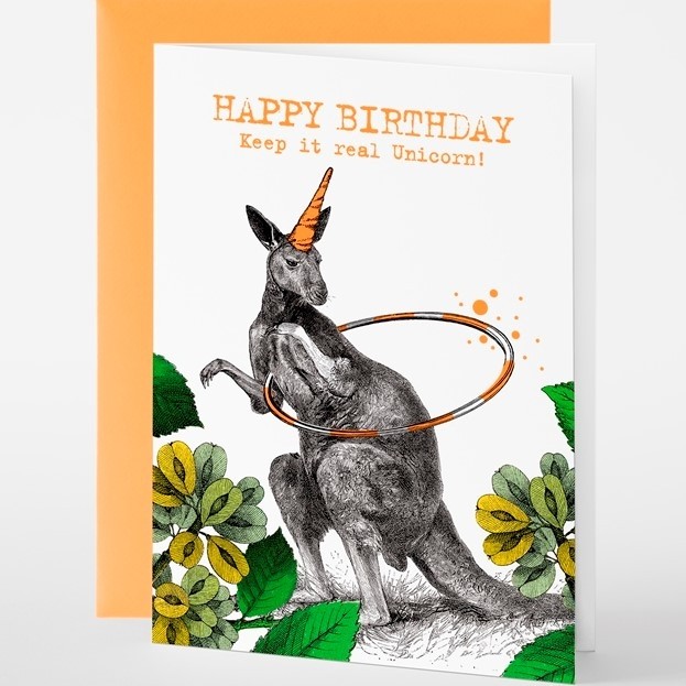 Pabuku Grußkarten Geburtstag HAPPY BIRTHDAY Keep it real