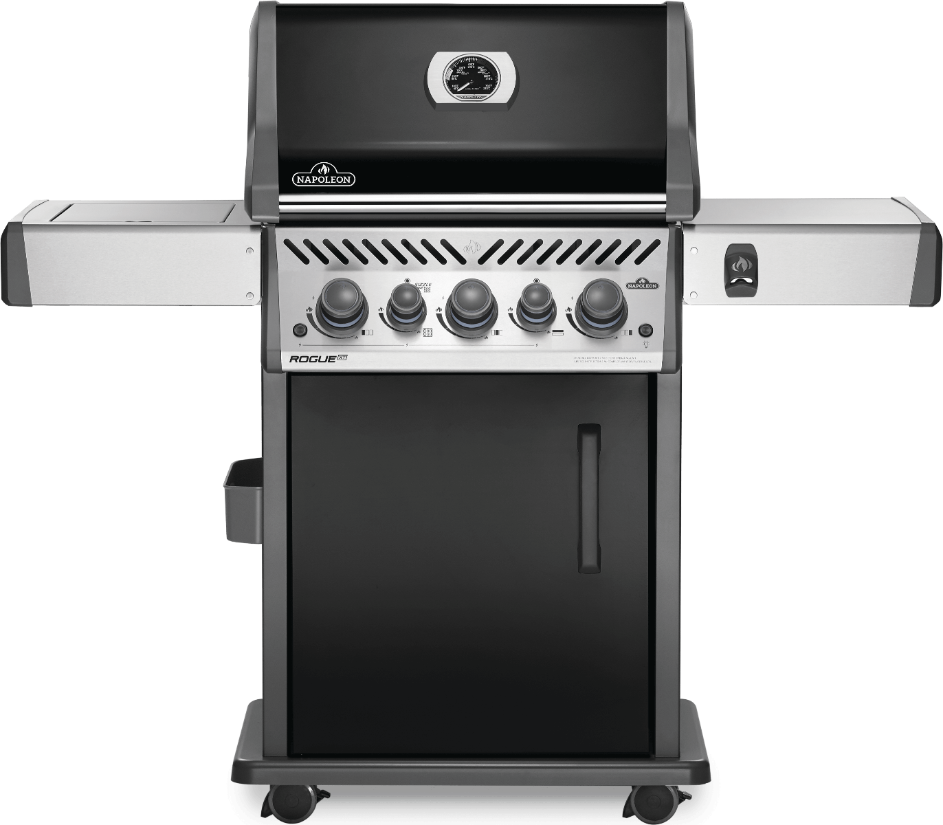 Napoleon - Gasgrill - ROGUE SE 425 RSIB - SCHWARZ - 5 Brenner mit Sizzle Zone