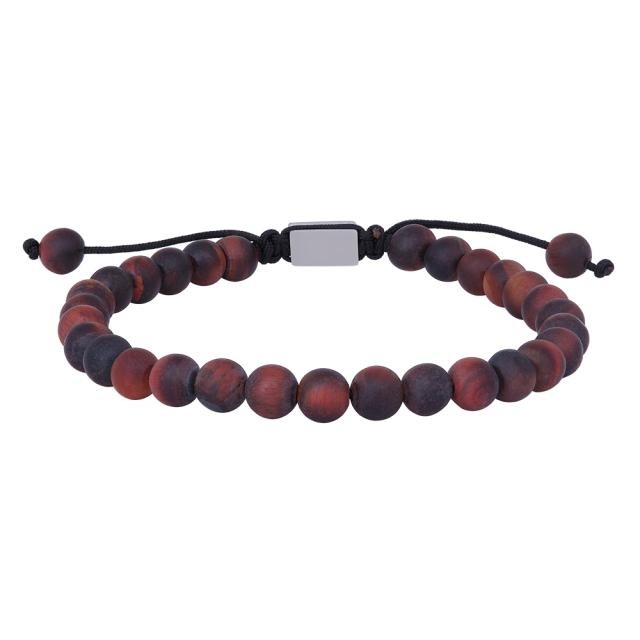 Nordahl Andersen - SON OF NOA - Herren ARMBAND - Rotes Tigerauge 