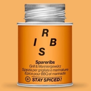 Stay Spiced - SPARERIPS - Grill & Mariniergewürz