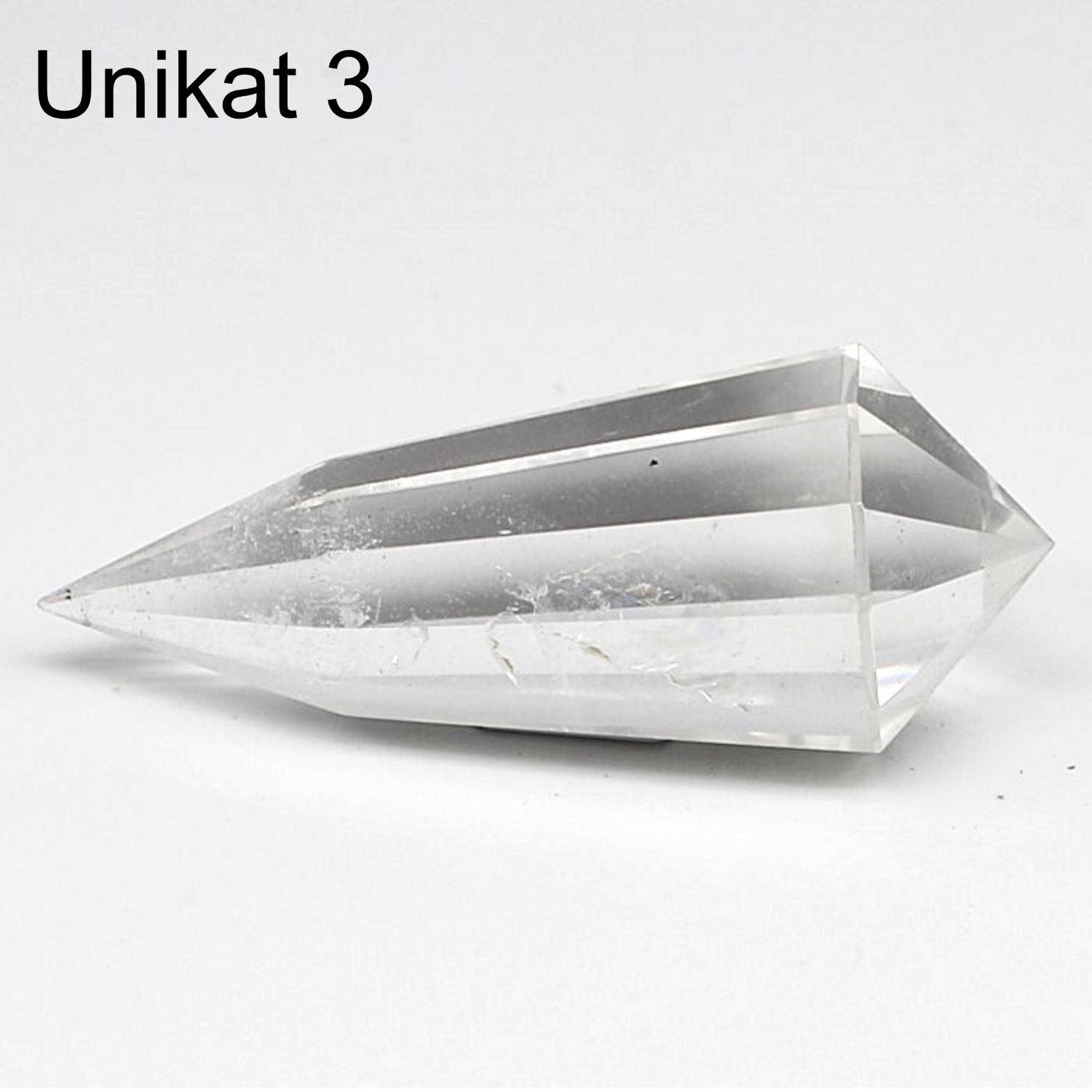 Kristalle, Heilsteine - Seltene und glasklare Bergkristall Doppelender Vogler - UNIKAT 3