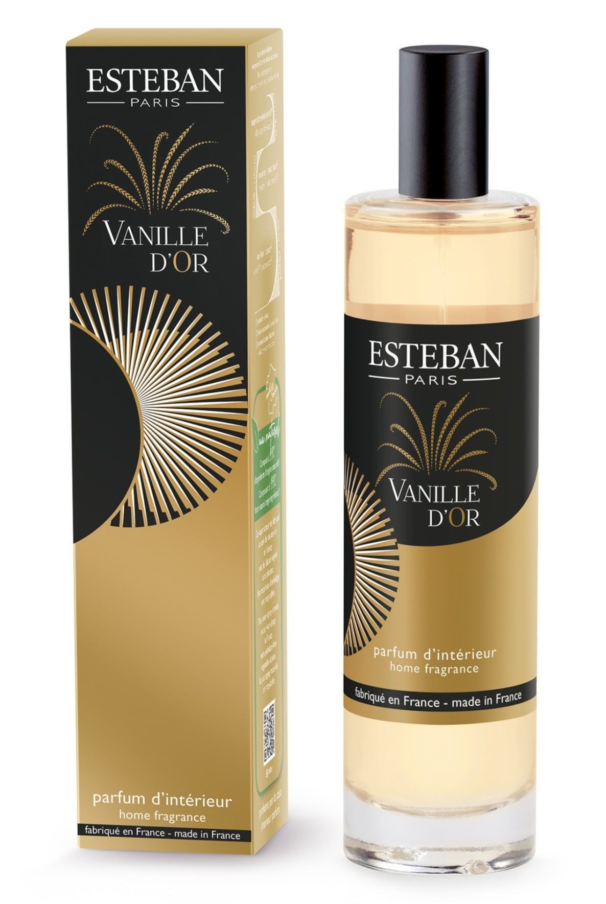 Esteban Paris Parfums - VANILLE D´OR - Duftzerstäuber 75ml