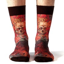 Wigglesteps - bunte SOCKEN für HERREN - Skulls and Roses