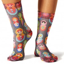 Wigglesteps - bunte SOCKEN für DAMEN - Matryoshka
