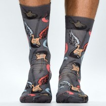 Wigglesteps - bunte SOCKEN für HERREN - Electro Guitar