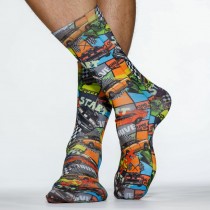 Wigglesteps - bunte SOCKEN für HERREN - Start Drive