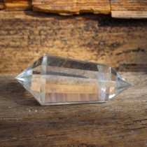 Kristalle, Heilsteine - Seltene und glasklare Doppelender Vogler