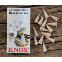 Räucherkegel, Räucherkerzen Knox - VANILLE