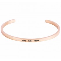 Armcandy - Amreifen - Roségold - LEBE LIEBE LACHE
