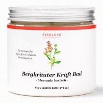 Himmelgrün - Kosmetik - Einklang - BERGKRÄUTER KRAFTBAD