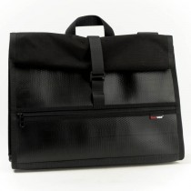 Ed - Feuerwear Rolltop Tasche - Schwarz