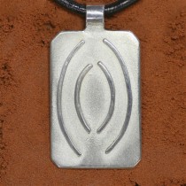 Heilschmuck - Ingmar - Aldebaran - Handarbeit aus Tirol - 925 Silber - Symbol EMU - Innerer Frieden