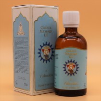 Fiore D´Oriente - CHAKRAÖL - Massage- Pflegeöl - 5 Vishudda - HALSCHAKRA