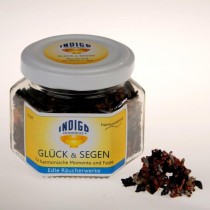 Räuchern, Räucherwerk Indigo - GLÜCK und SEGEN