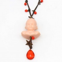 Doll Up Sisters - Harlekin - Collier -  Halskette mit Anhänger