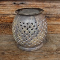 Räucherstövchen - Weihrauchbrenner aus Speckstein - Marrakesch