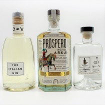 Getränke - Premium Spirituosen - Evo The Italian Gin, Prospero Tequila Anejo, Bootleggers Gin Banane