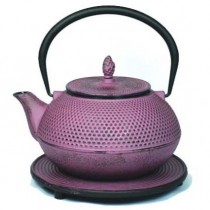 Japanische Gusseisenteekanne - Arare - Purpur - 1,2l