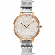 Julie Julsen - Charming - Uhr Basismodell - JJW1400RGSME-36 - Tree of Life Rosé Silver - 34mm