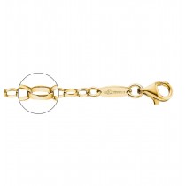 Der Kettenmacher - Ankerkette Oval - 2,6mm - Gold - Von 42cm bis 90cm