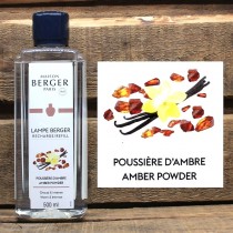 Maison Lampe Berger - Nachfüllduft - Raumparfum - Poussiére D´Ambre - AMBER POWDER 