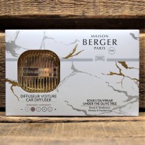 Maison Berger - AUTODIFFUSER - DUFTSET mit Duftkeramik - Under the Olive Tree