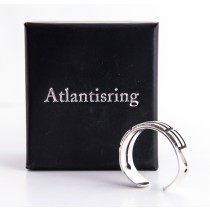 Schmuck - ATLANTISRING - offen - Silber