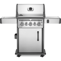 Napoleon - Gasgrill - ROGUE SE 425 RSIB - EDELSTAHL - 5 Brenner mit Sizzle Zone