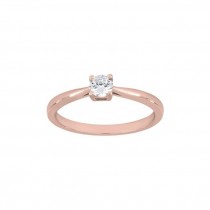 Nordahl Jewellery - Joanli Nor -  Rosévergoldeter Silber Ring 8mm HEGENOR 