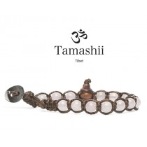 Tamashii - Gesegnetes Natursteinarmband aus Tibet - ROSENQUARZ 6mm