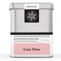 Samova Tee - LAZY DAZE - Bio Schwarztee Earl Grey - China Tee und Darjeeling mit Bergamotte Öl