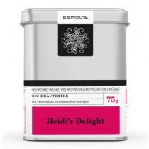 Samova Tee - HEIDIS DELIGHT - Bio-Kräutertee mit Pfefferminze, Zitronenmelisse und Apfel