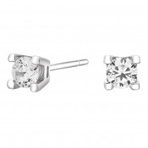 Joanli Nor - Swarovski - Schmuck - Amelianor - Ohrstecker - Silber - 3mm