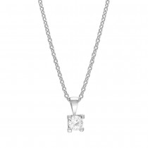 Joanli Nor - Swarovski - Schmuck - Amelianor - Halskette - Silber / Zirkonia - 4mm