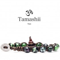 Tamashii - Gesegnetes Natursteinarmband aus Tibet - Ruby Zoisite - RUBIN ZOISIT