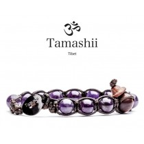 Tamashii - Gesegnetes Natursteinarmband aus Tibet - AMETHYST